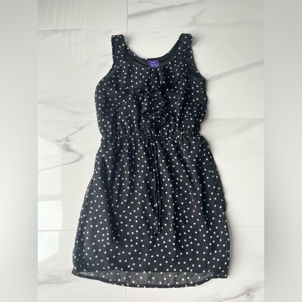 Black and White Polka Dot Dress
